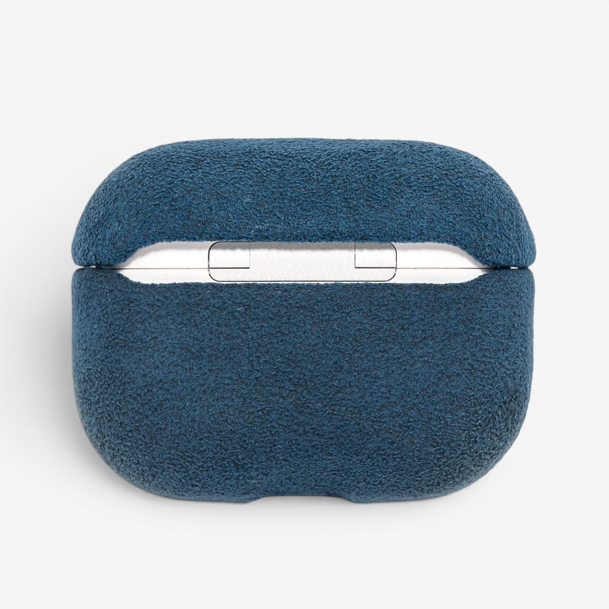 AirPods Case Alcantara Pro Blue Rückseite#Modell_AirPods Pro&Farbe_Blue