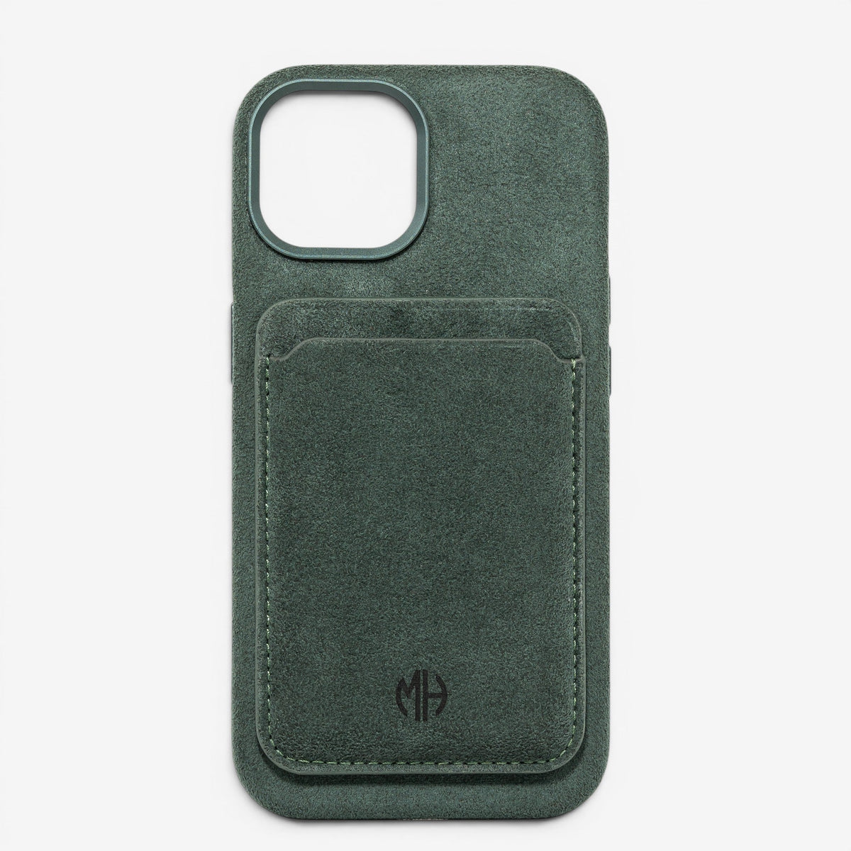 iPhone Case Alcantara 15 Plus Green MagSafe#Modell_iPhone 15 Plus&Farbe_Green