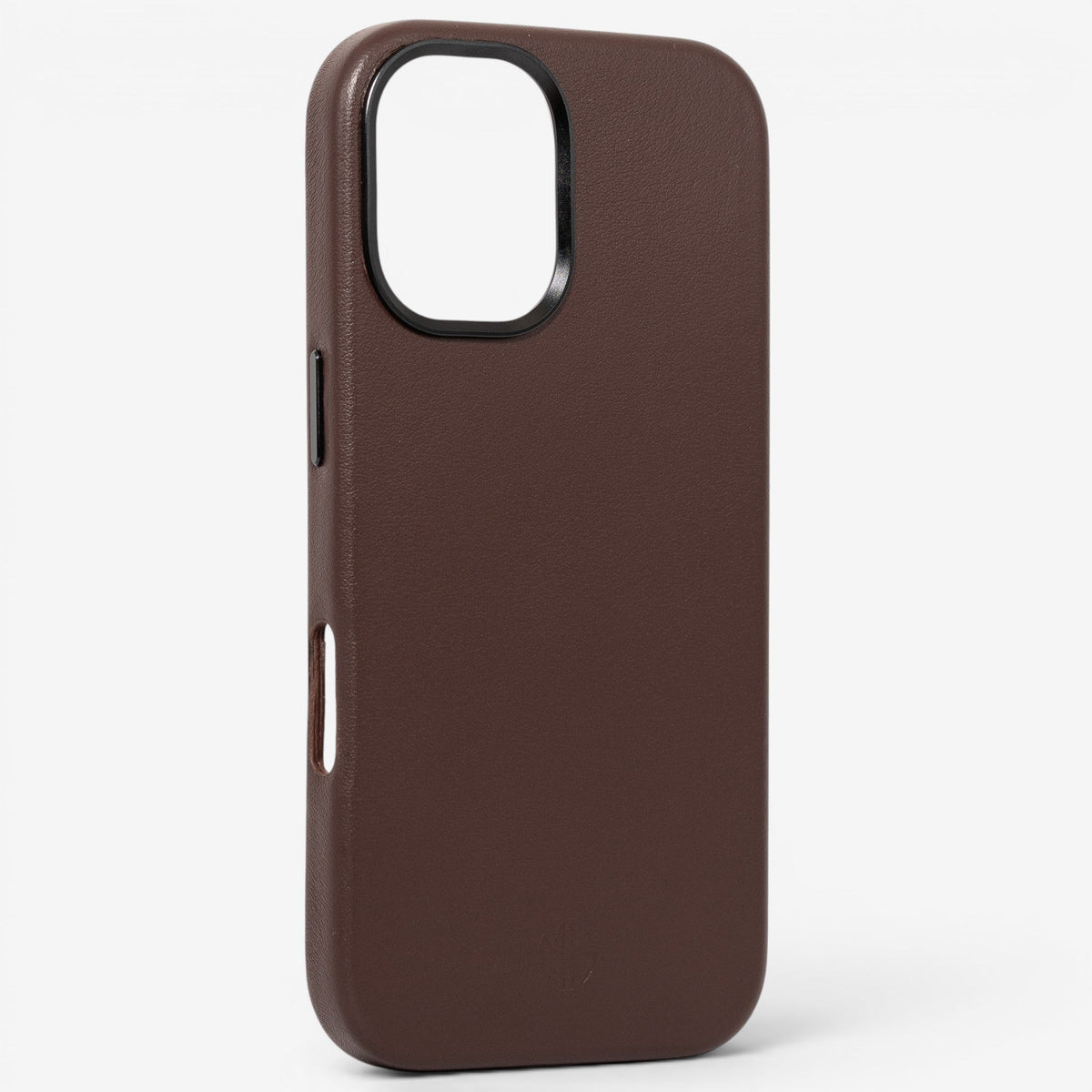 iPhone Case Leather 16 Brown Winkel#Modell_iPhone 16&Farbe_Brown