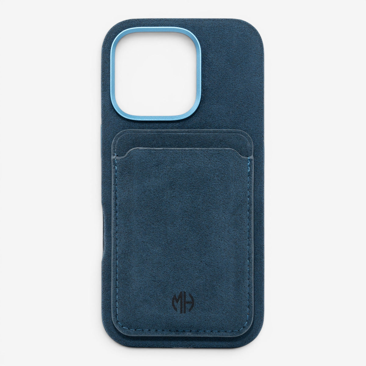 iPhone Case Alcantara 16 Pro Blue MagSafe#Modell_iPhone 16 Pro&Farbe_Blue