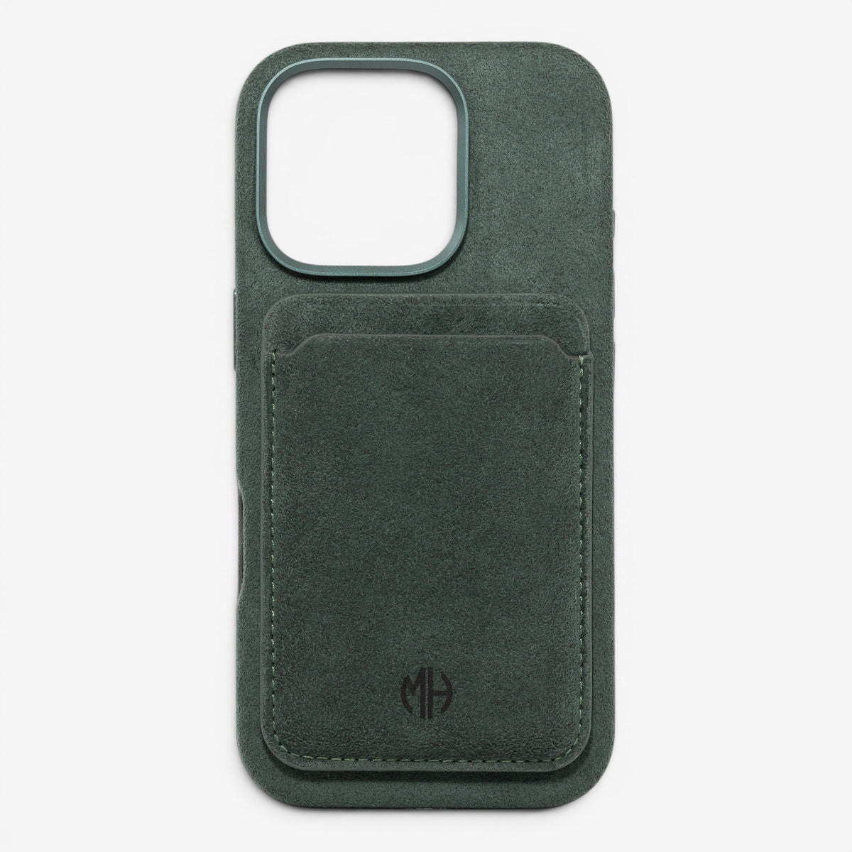 iPhone Case Alcantara 16 Pro Green MagSafe#Modell_iPhone 16 Pro&Farbe_Green