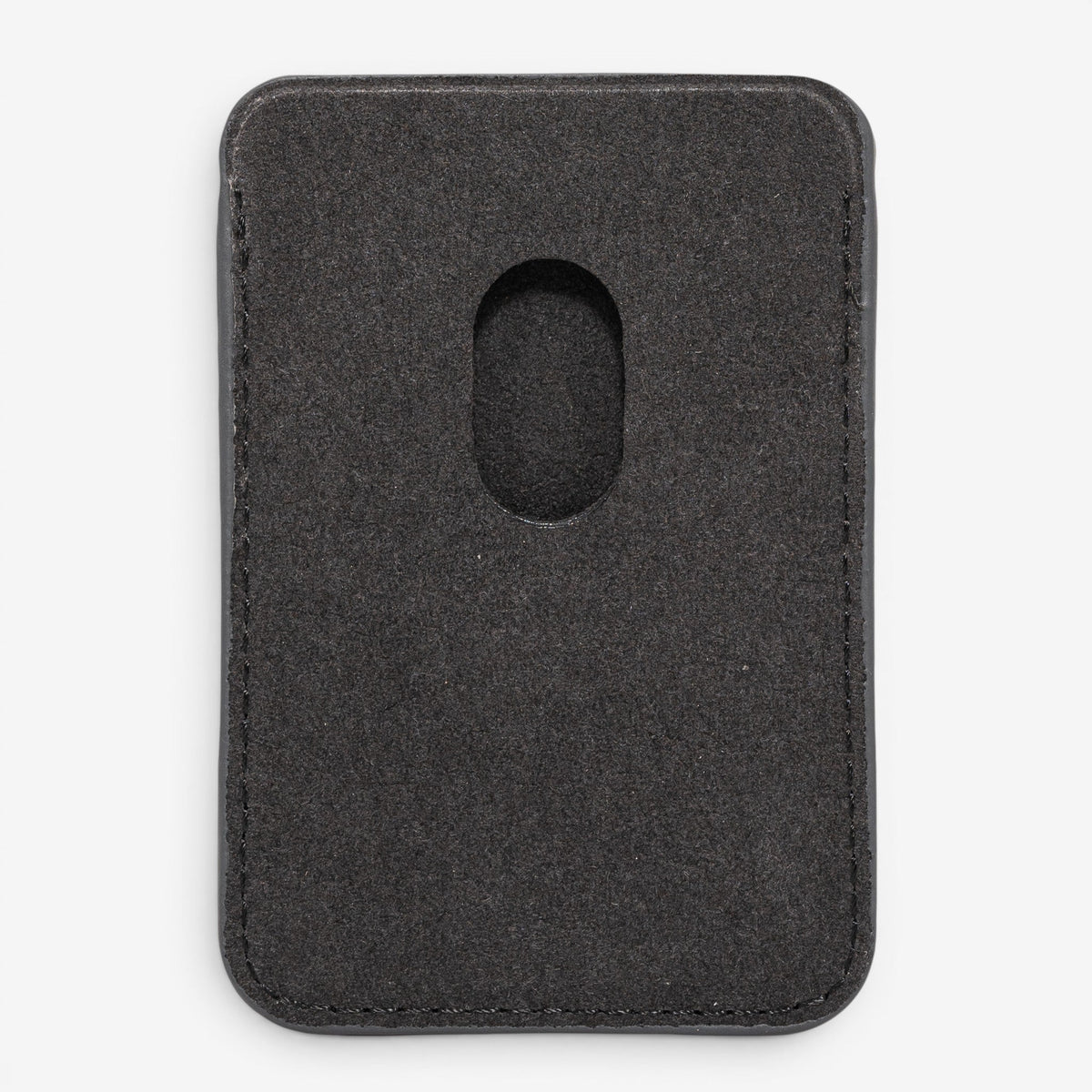 MagSafe Wallet Alcantara Dark Grey Rückseite#Farbe_Dark Grey