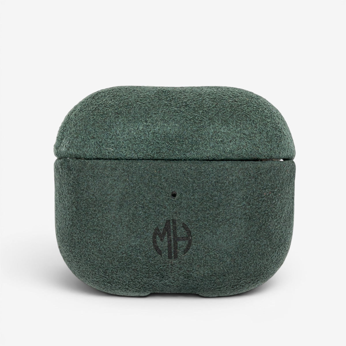 AirPods Case Alcantara 3 Green Front#Modell_AirPods 3&Farbe_Green