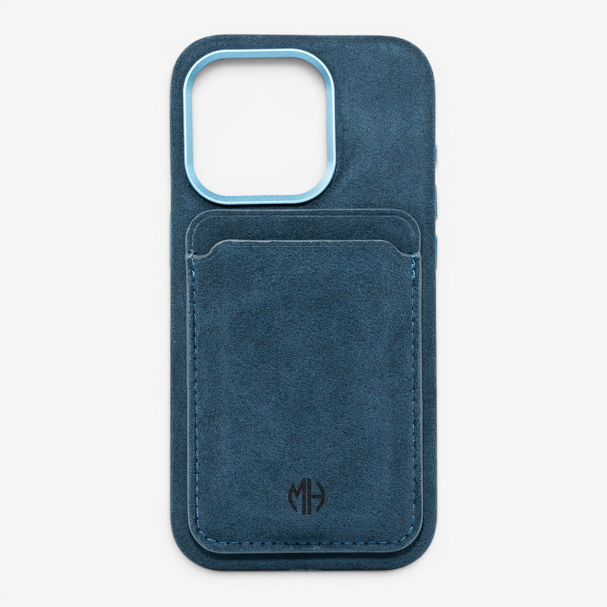 iPhone Case Alcantara 15 Pro Blue MagSafe#Modell_iPhone 15 Pro&Farbe_Blue