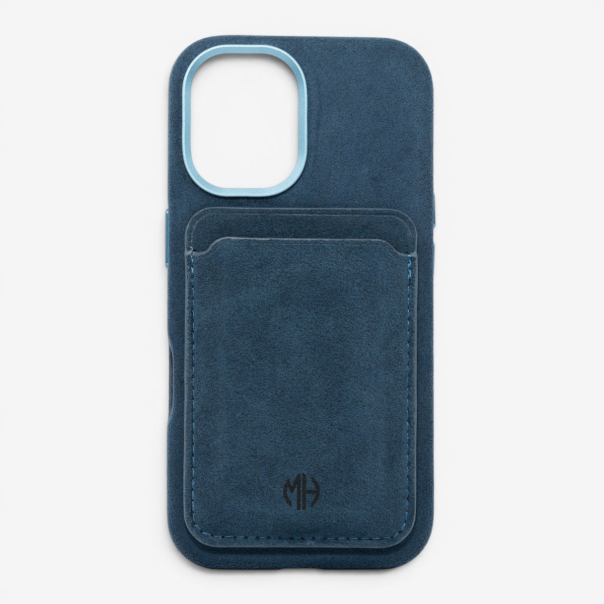 iPhone Case Alcantara 16 Blue MagSafe#Modell_iPhone 16&Farbe_Blue
