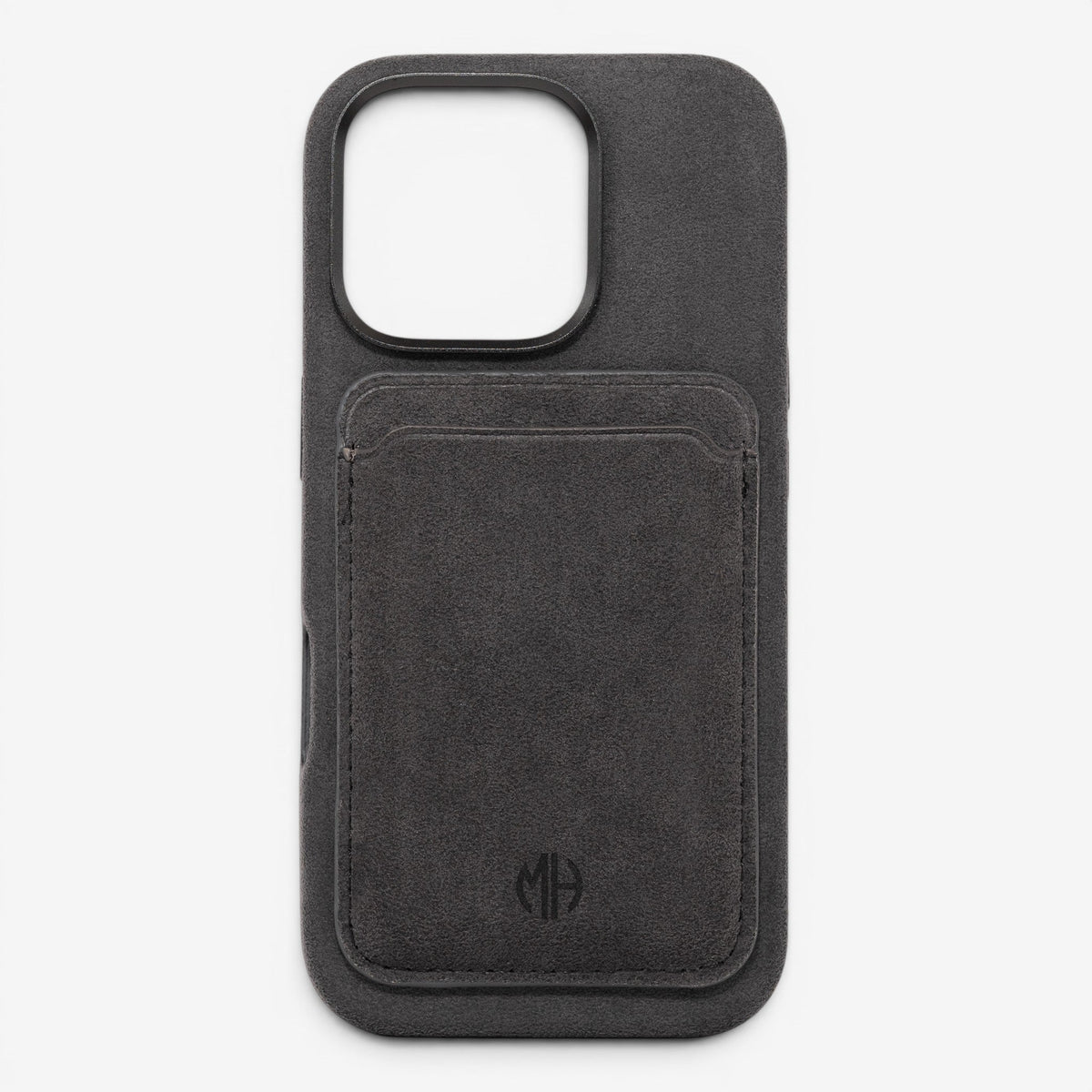 iPhone Case Alcantara 16 Pro Dark Grey MagSafe#Modell_iPhone 16 Pro&Farbe_Dark Grey