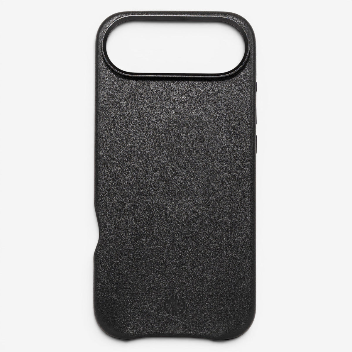 iPhone Case Leather 17 Air Black Front#Modell_iPhone 17 Air&Farbe_Black