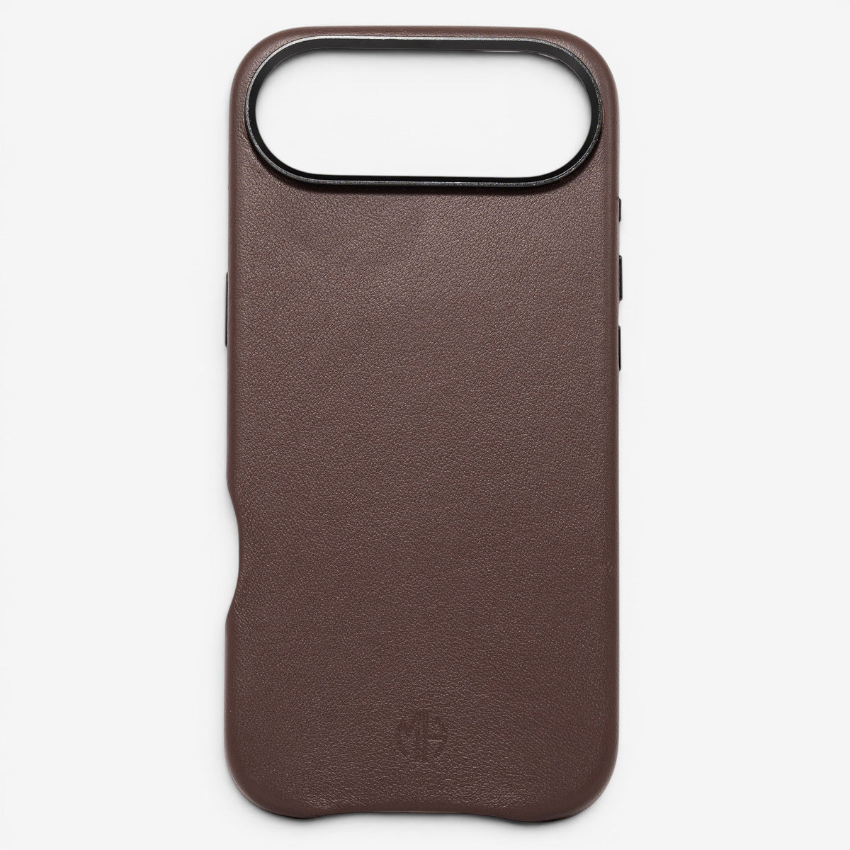 iPhone Case Leather 17 Air Brown Front#Modell_iPhone 17 Air&Farbe_Brown