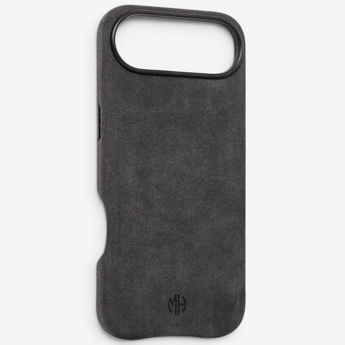iPhone Case Alcantara 17 Air Dark Grey Winkel#Modell_iPhone 17 Air&Farbe_Dark Grey