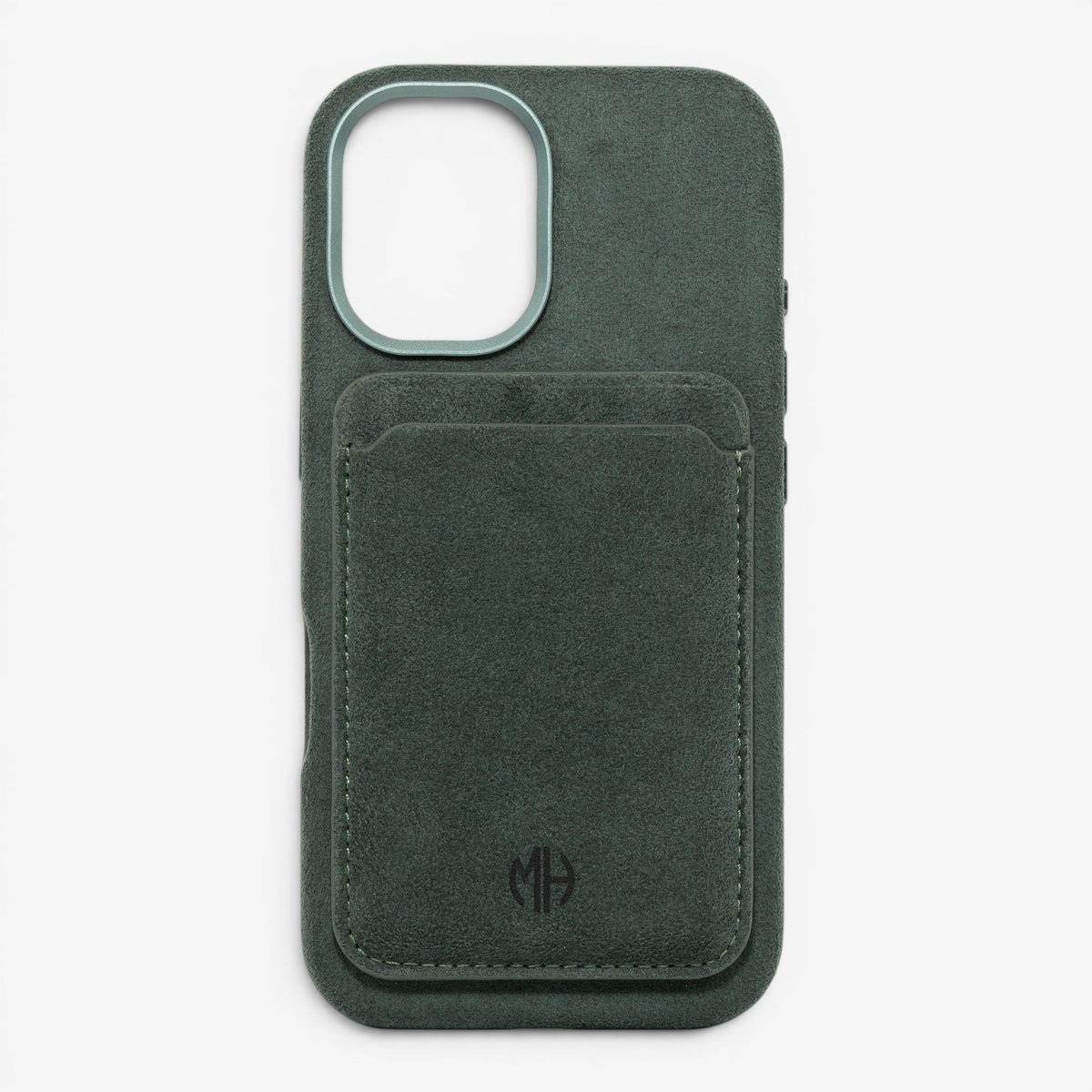 iPhone Case Alcantara 17 Green MagSafe#Modell_iPhone 17&Farbe_Green