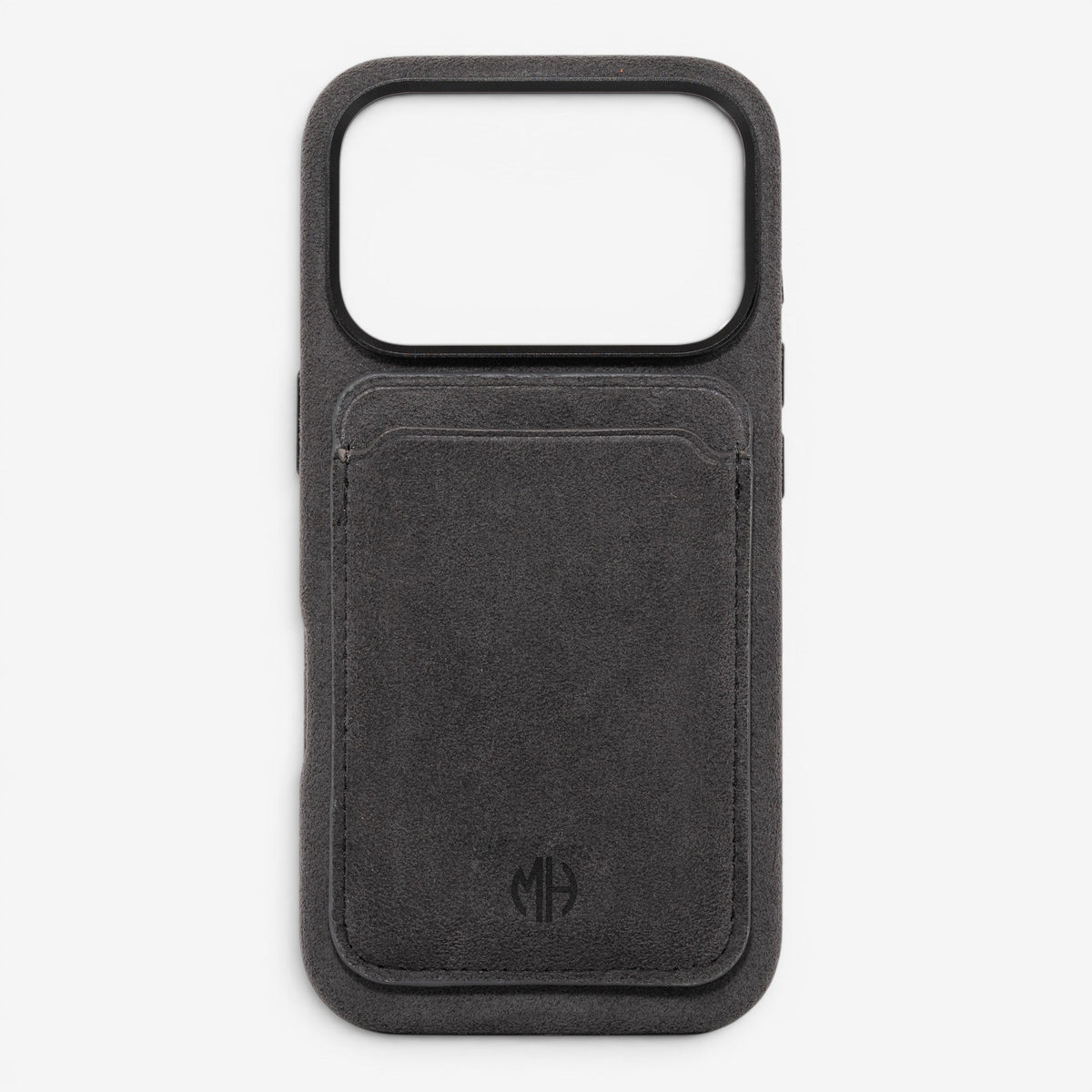 iPhone Case Alcantara 17 Pro Dark Grey MagSafe#Modell_iPhone 17 Pro&Farbe_Dark Grey