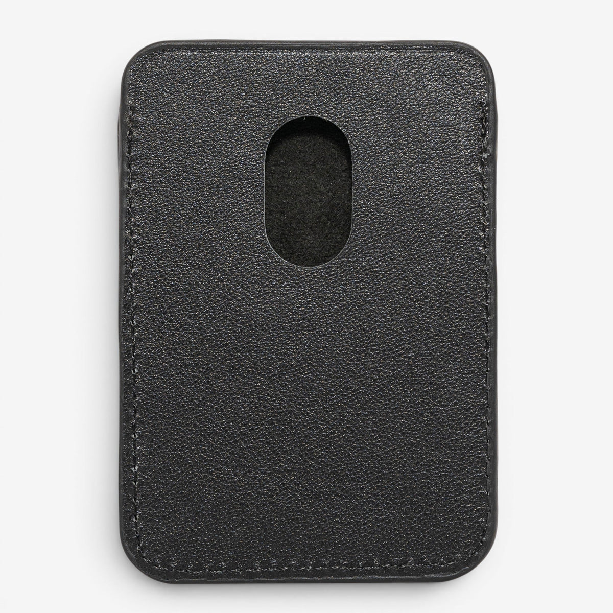 MagSafe Wallet Leather Rückseite#Farbe_Black