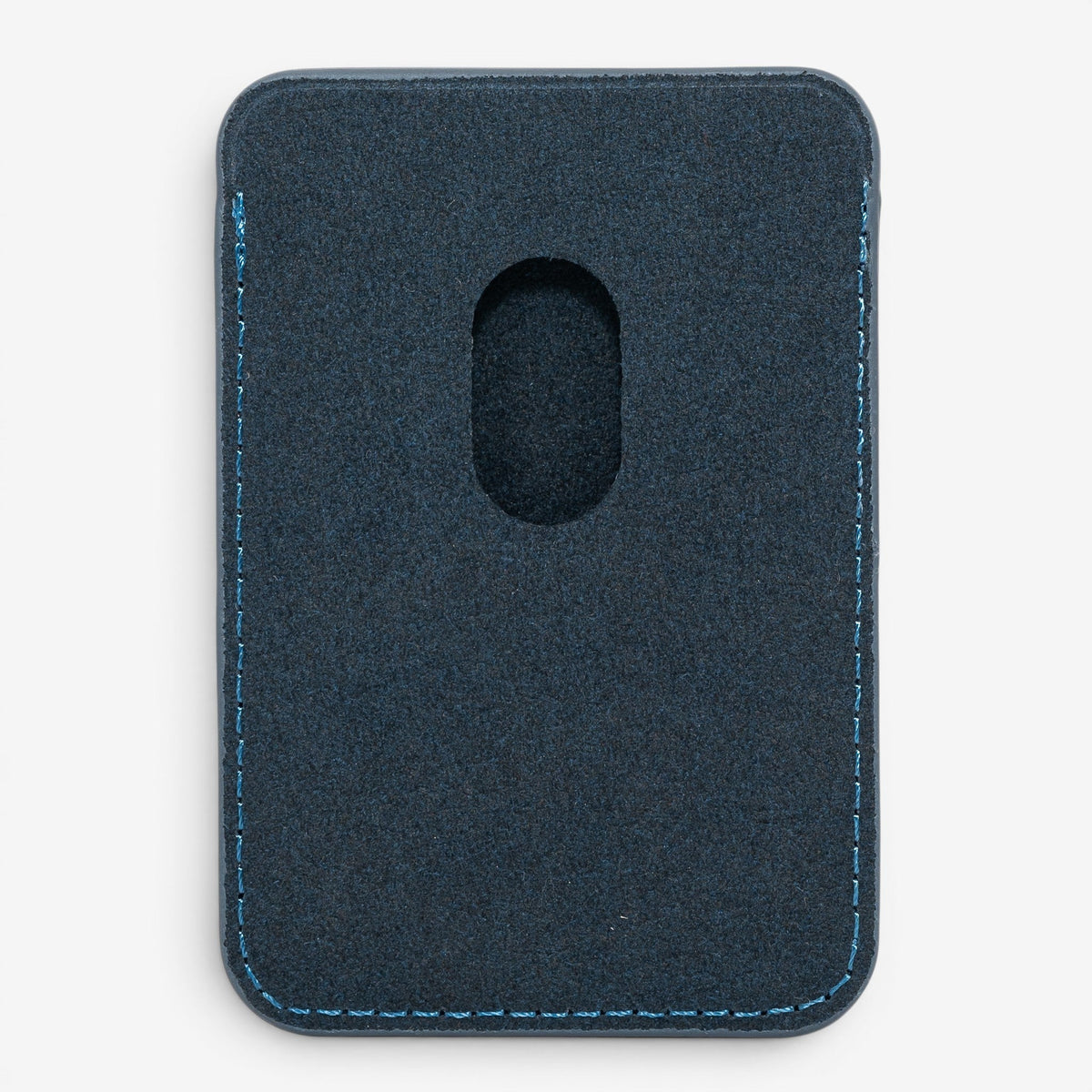 MagSafe Wallet Alcantara Blue Rückseite#Farbe_Blue